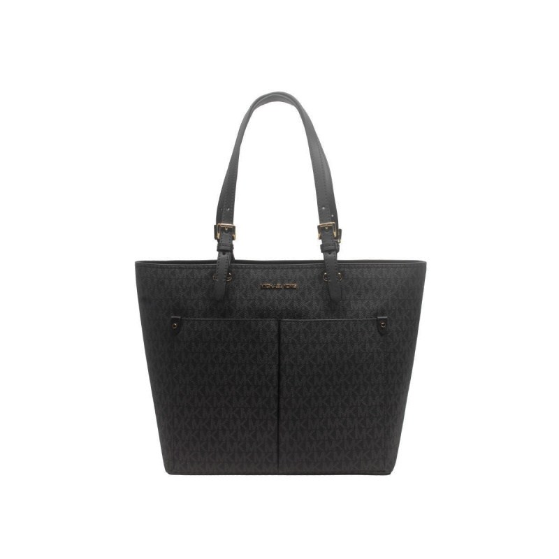 Women'S Tote Bags Michael Kors - 마이클 코어스 제트 세트 미디엄 로고