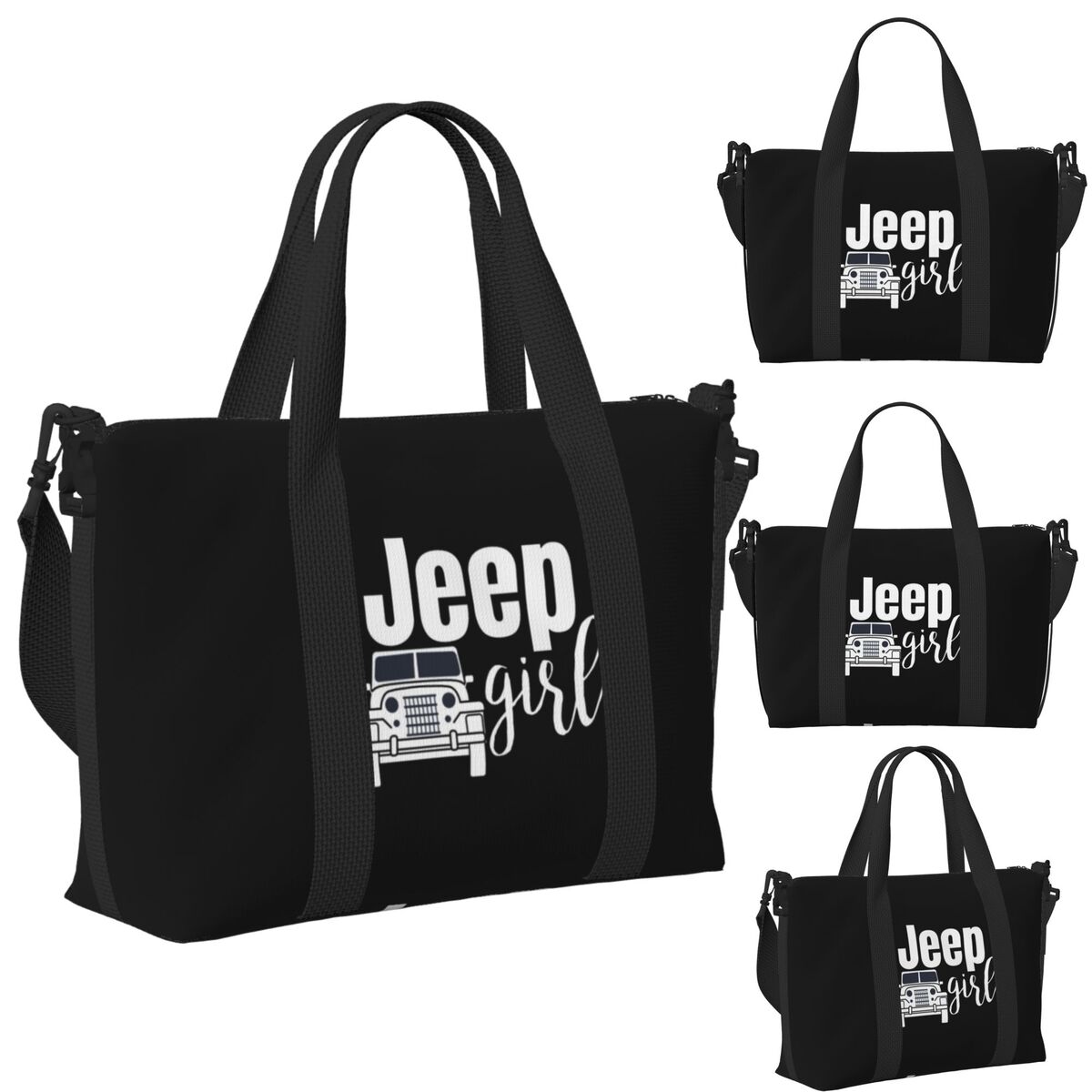 Women'S Jeep Bags - J-Jeep-S 소녀 해변 여행 가방 대용량