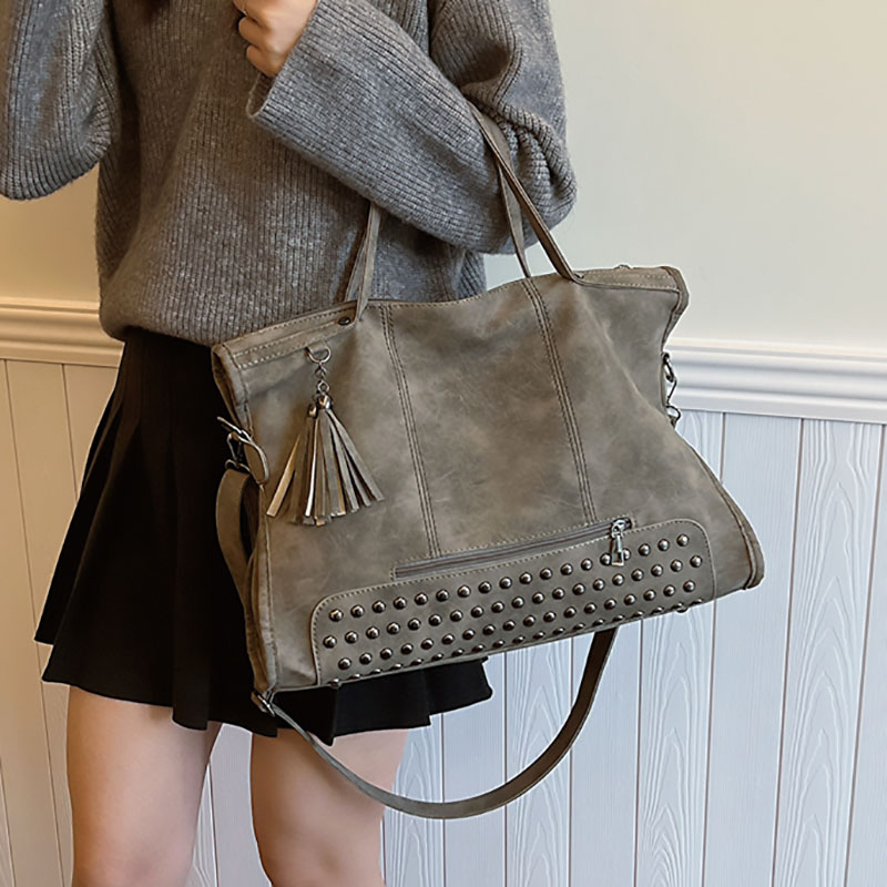 Women Bags Work - 여성용 대용량 토트백 2026 신상 레트로
