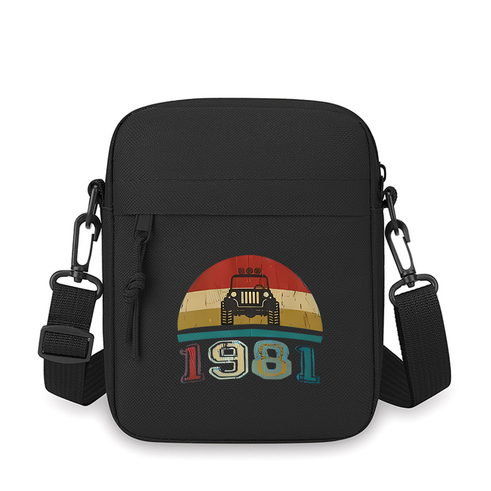 Women'S Jeep Bags - 지프 빈티지 자동차 디자인 1981 오프로드