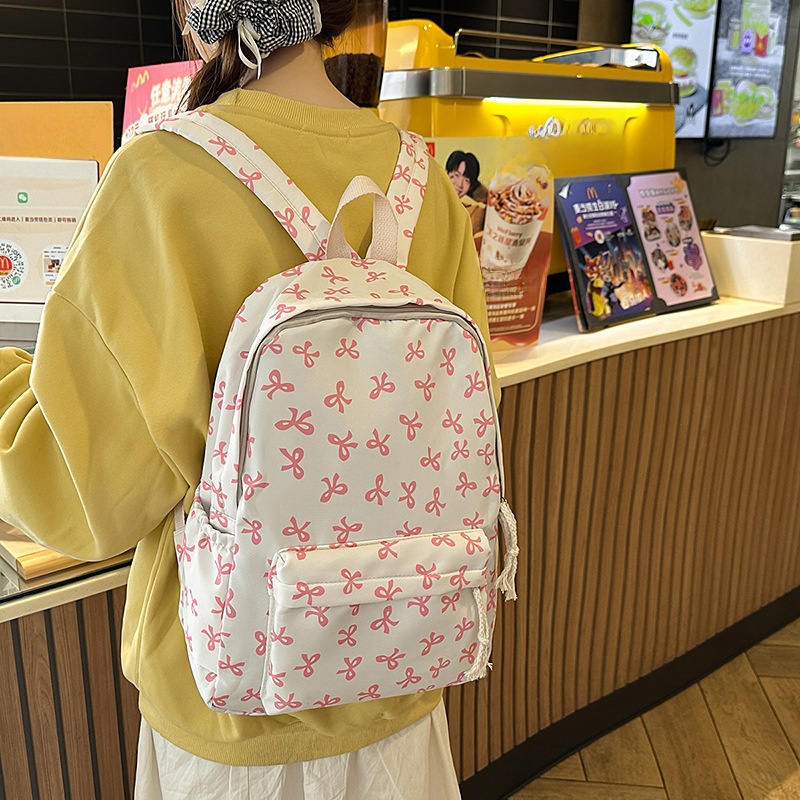 여성 꽃무늬 나일론 백팩 6가지 색상 대용량 경량 여행 - Women Bags For Gift 리뷰 및 가격