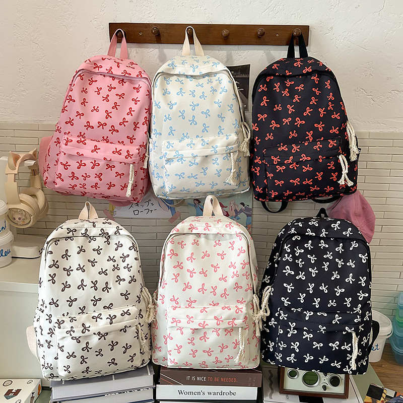 여성 꽃무늬 나일론 백팩 6가지 색상 대용량 경량 여행 - Women Bags For Gift 리뷰 및 가격