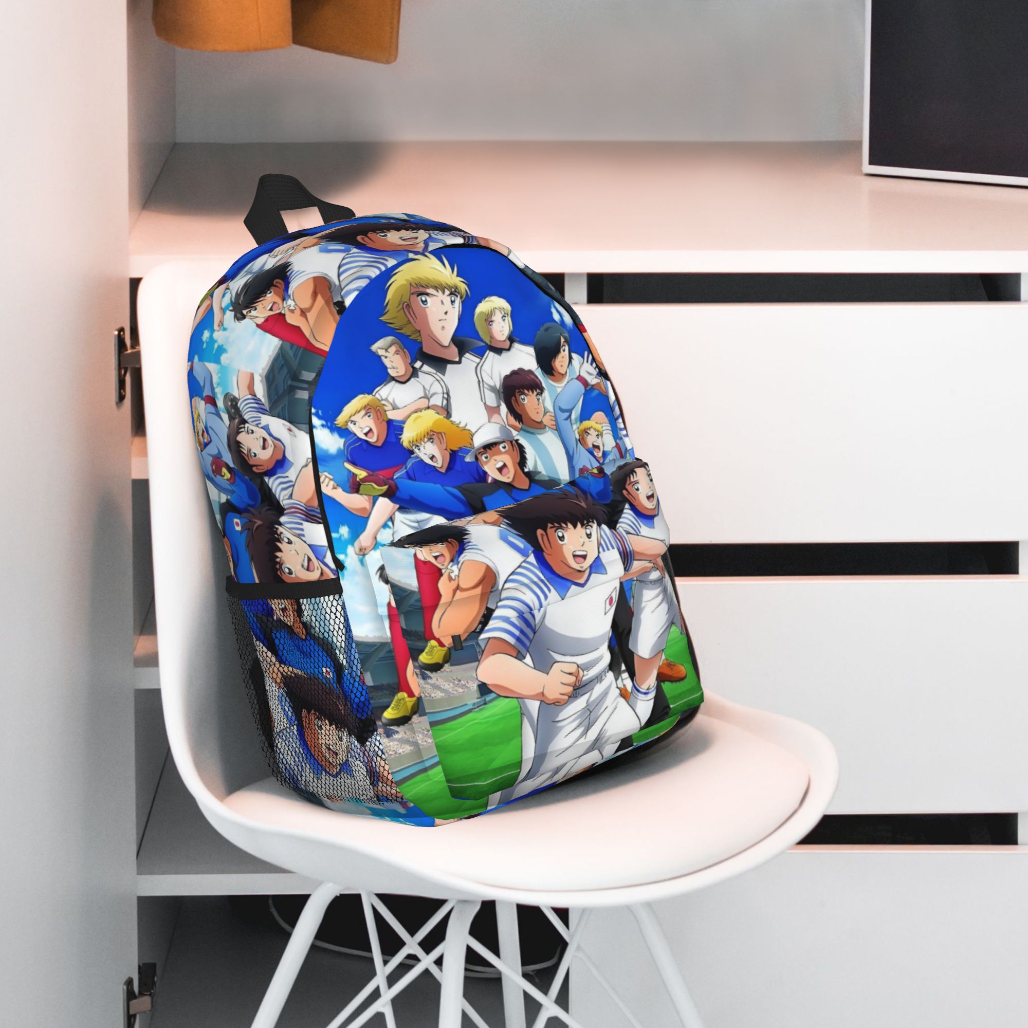 캡틴 츠바사 일본 축구 애니메이션 배낭 핫 세일 데이팩 - Women Bags Discount 리뷰 및 가격