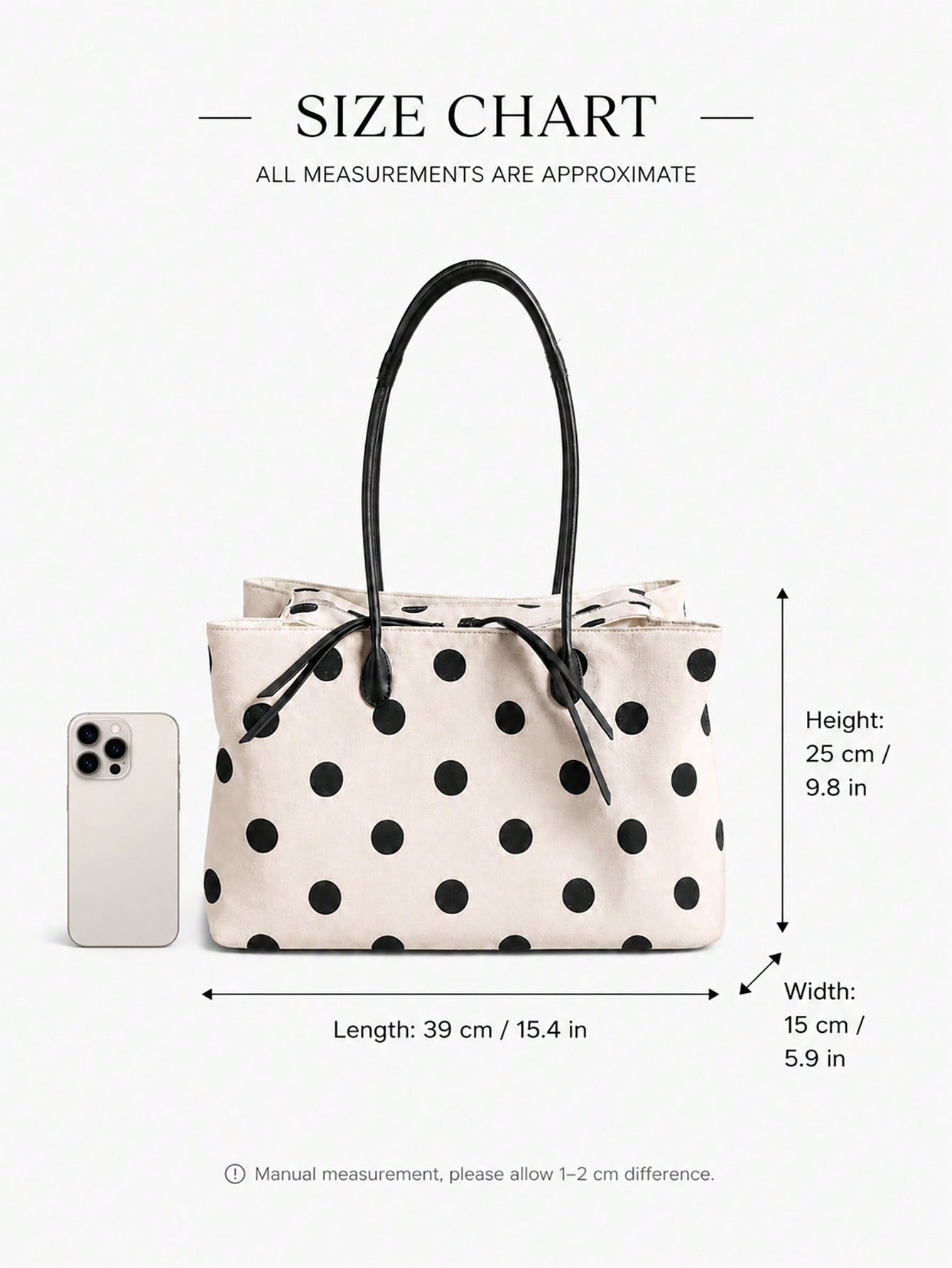 여성용 대용량 린넨 폴카 도트 토트백, 새로운 틈새시장 - Women Bags Work 리뷰 및 가격