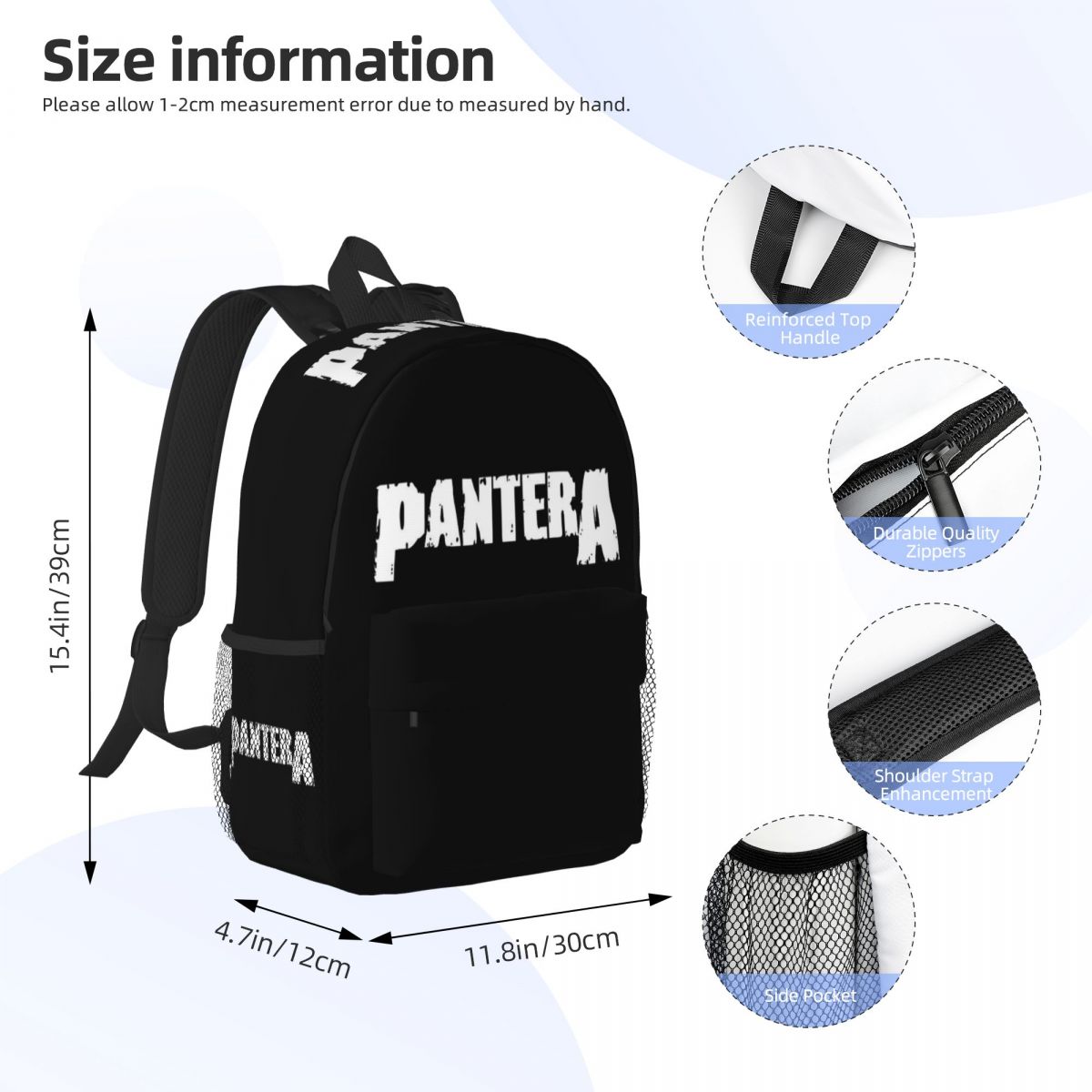 팬테라 헤비메탈 밴드 음악 백팩 특가 데이팩 대용량 남 - Women Bags Discount 리뷰 및 가격