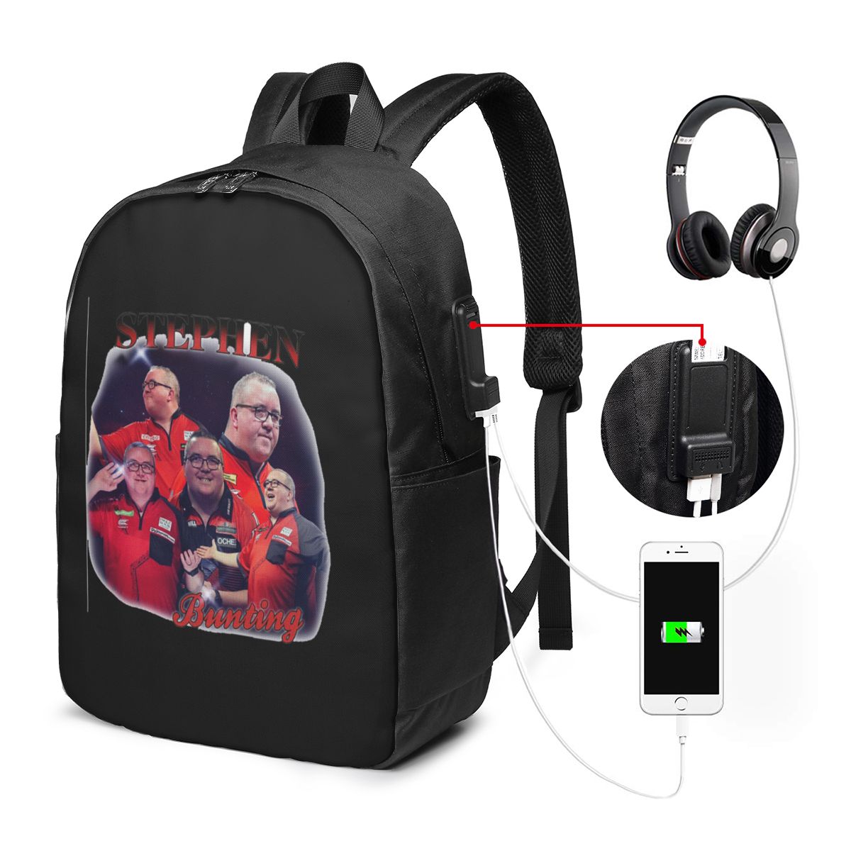 스티븐 번팅 부트레그 백팩 여행용 노트북 가방 컴퓨터  - Womens Backpack 리뷰 및 가격