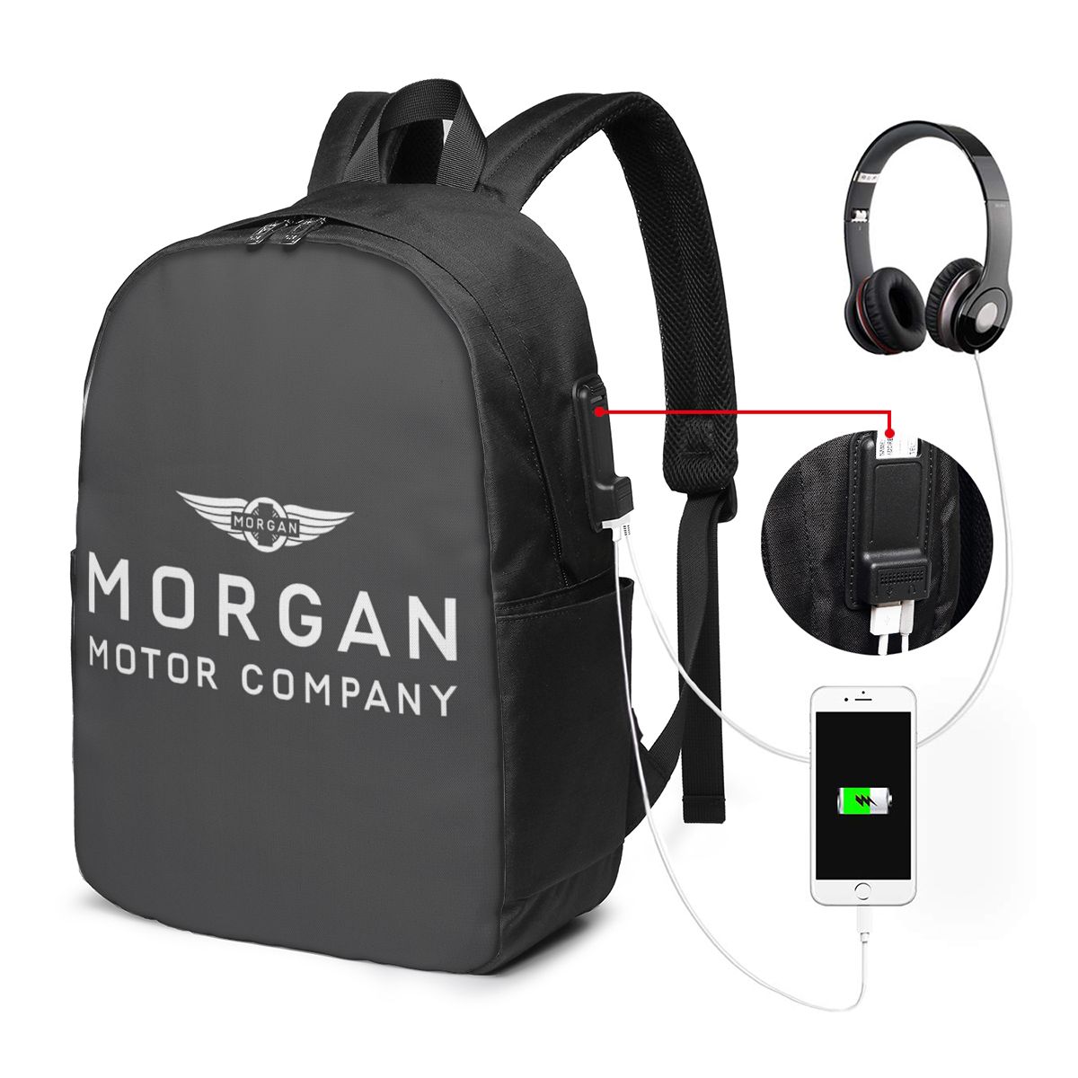모건 모터 카 컴퍼니 백팩 여행용 노트북 가방 컴퓨터  - Womens Backpack 리뷰 및 가격