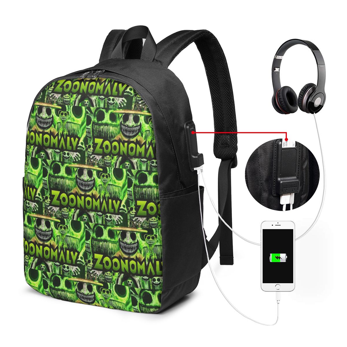 Zoonomaly Cartoon Steam 게임 배낭  - Womens Backpack 리뷰 및 가격
