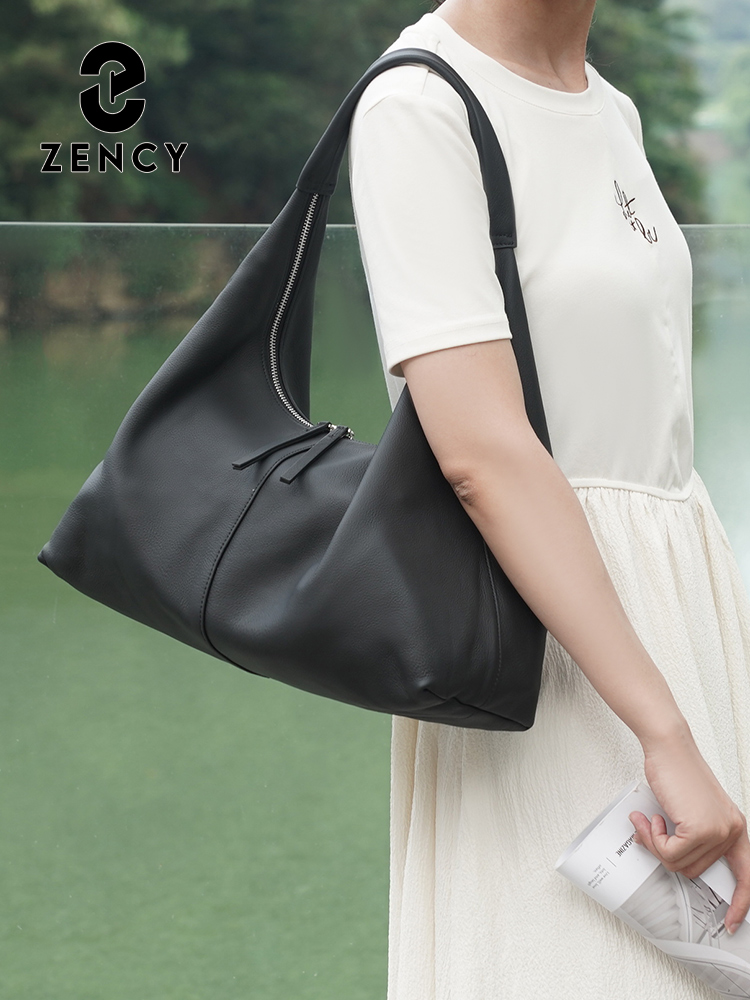 젠시 대용량 토트백 정품 가죽 호보백 여성 핸드백 숄더 - Women Bags Work 리뷰 및 가격