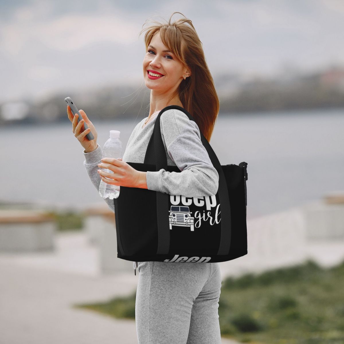 J-Jeep-S 소녀 해변 여행 가방 대용량 토트백 체 - Women'S Jeep Bags 리뷰 및 가격