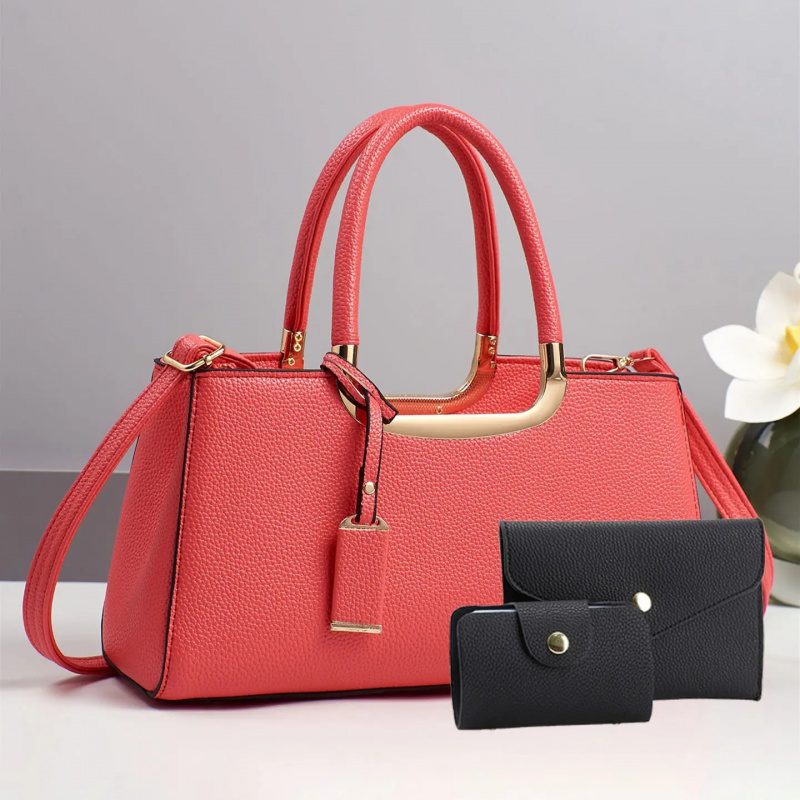 PU 가죽 크로스바디 숄더백, 조절 가능한 스트랩, 심 - Women Bags For Gift 리뷰 및 가격