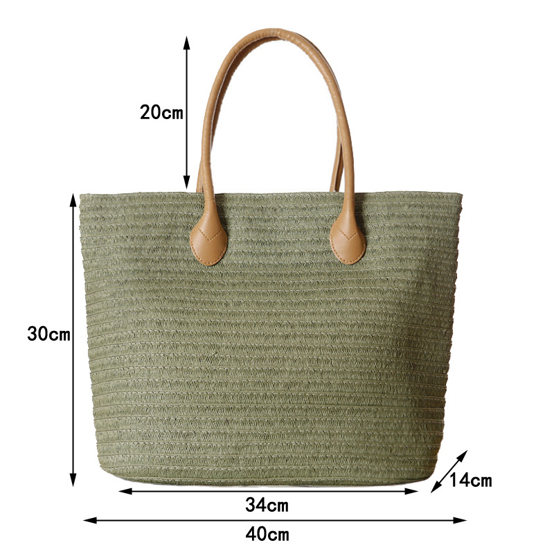 여성용 여름 여행 핸드메이드 가방, 해변 직조 여성용  - Woven Straw Bag 리뷰 및 가격