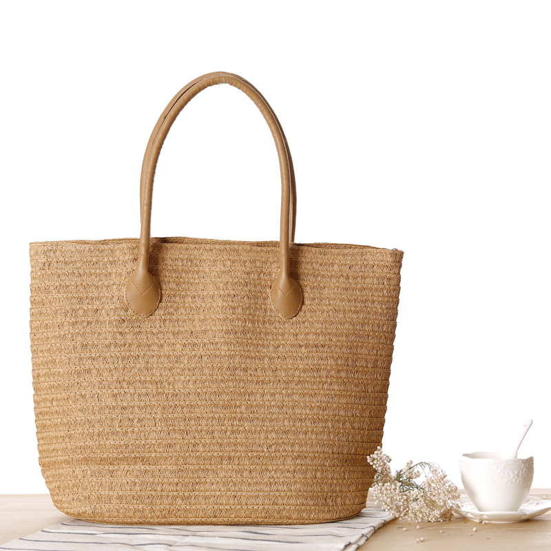 여성용 여름 여행 핸드메이드 가방, 해변 직조 여성용  - Woven Straw Bag 리뷰 및 가격