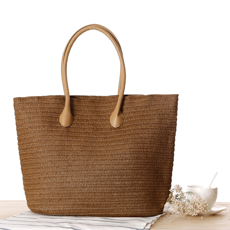 여성용 여름 여행 핸드메이드 가방, 해변 직조 여성용  - Woven Straw Bag 리뷰 및 가격