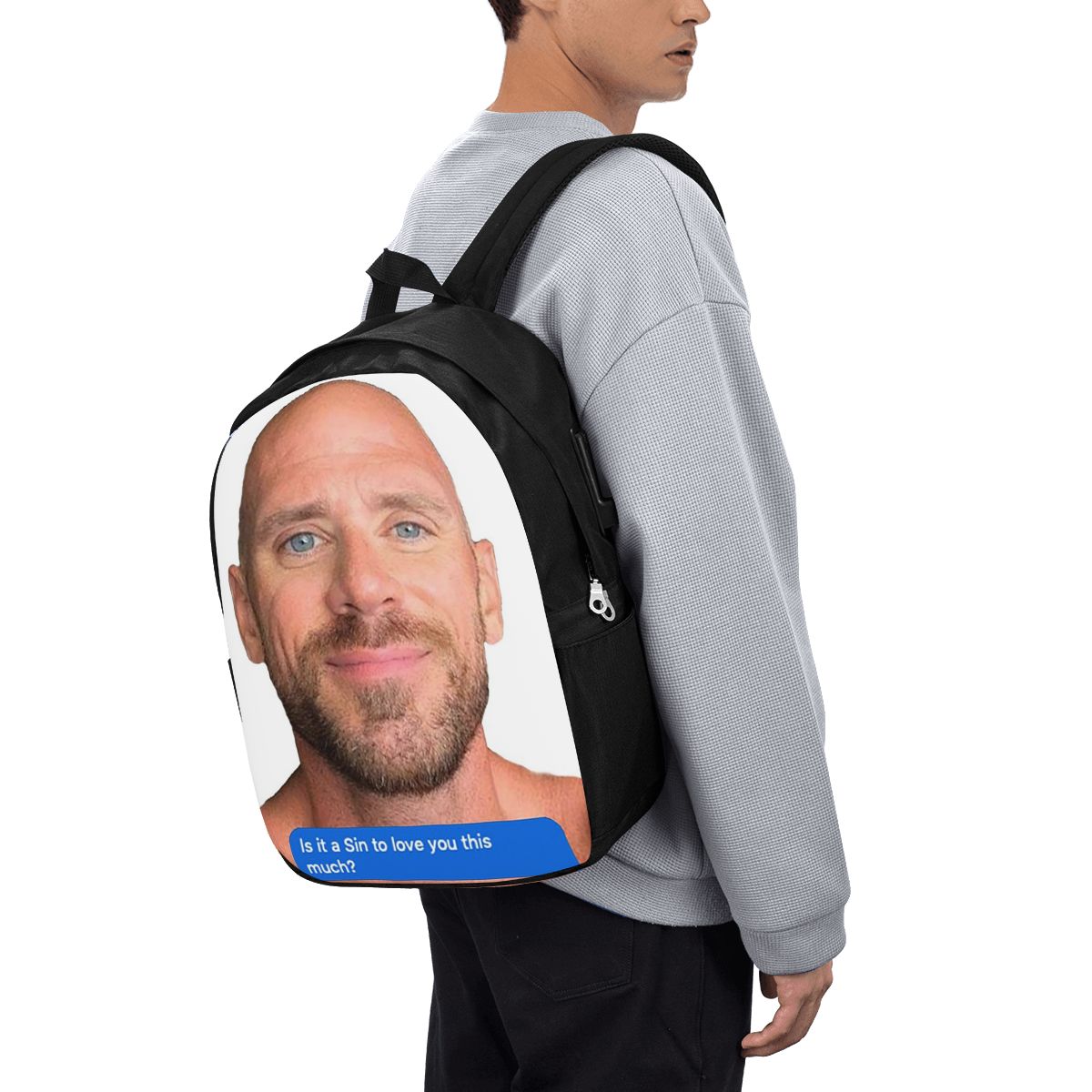 Johnny Sins Flirty Text Bubble - Womens Backpack 리뷰 및 가격