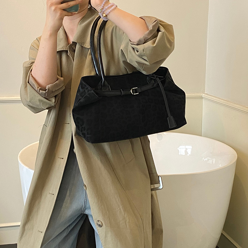 레오파드 프린트 재봉실 장식 청소년용 스위트 숄더백 여 - Women Bags Discount 리뷰 및 가격