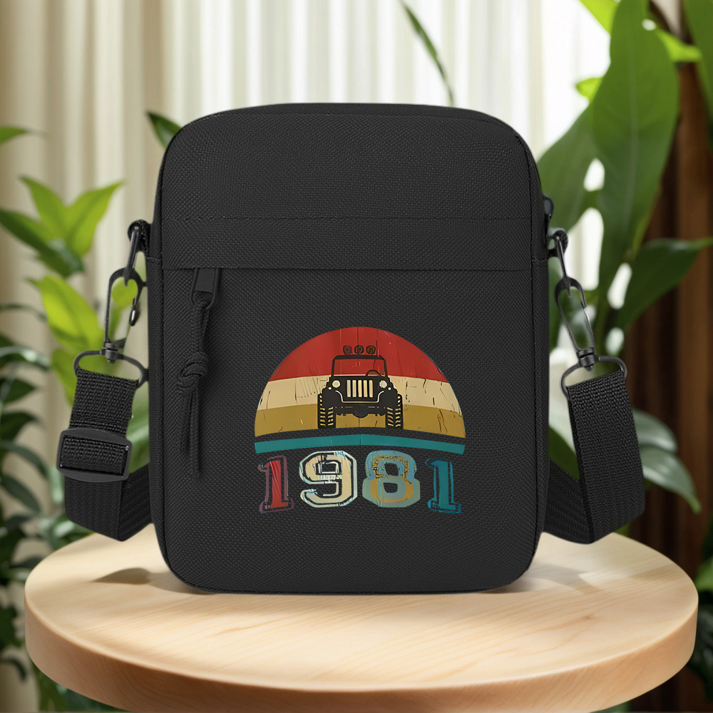 지프 빈티지 자동차 디자인 1981 오프로드 남성 크로 - Women'S Jeep Bags 리뷰 및 가격