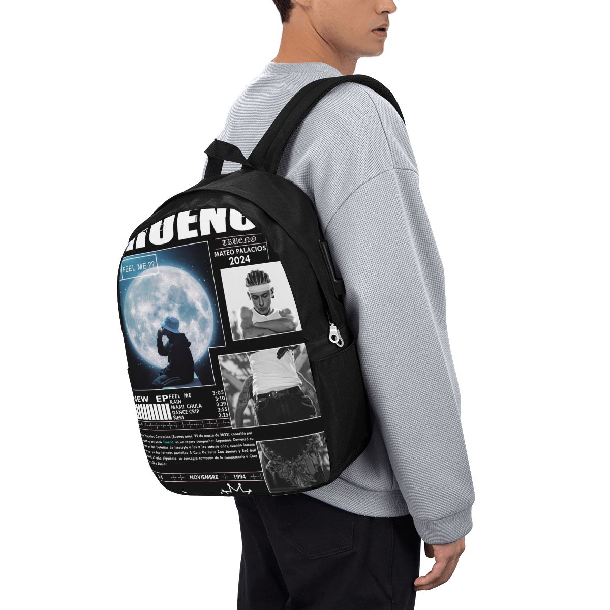 재미있는 트루에노 힙합 랩퍼 배낭 여행 노트북 가방 컴 - Womens Backpack 리뷰 및 가격