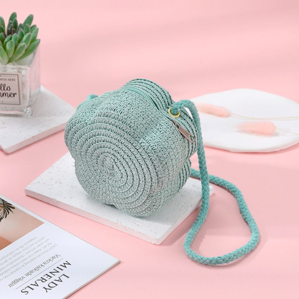 고품질 짠 밀짚 숄더백 귀여운 여행용 크로스백 창의적인 - Woven Straw Bag 리뷰 및 가격