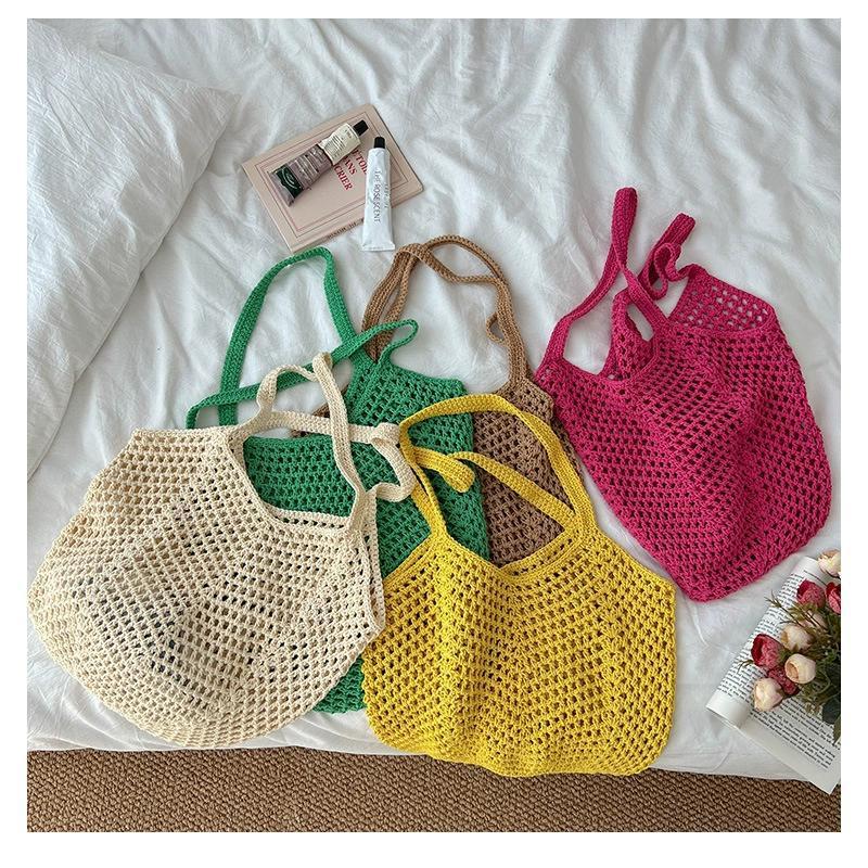 여성용 숄더백 캐주얼 밀짚 위커 짠 여성용 토트 메신저 - Woven Straw Bag 리뷰 및 가격