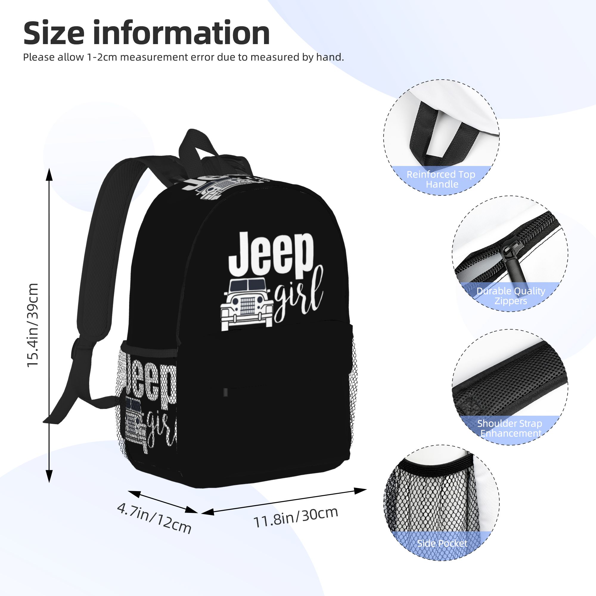 지프 소녀 배낭 핫 세일 데이팩 대용량 소년 소녀 책가 - Women'S Jeep Bags 리뷰 및 가격