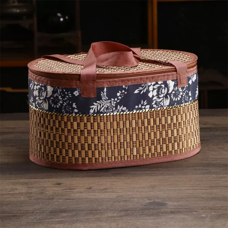 수제 대나무 토트백 친환경 접이식 피크닉 바구니 수제  - Women Bags For Gift 리뷰 및 가격