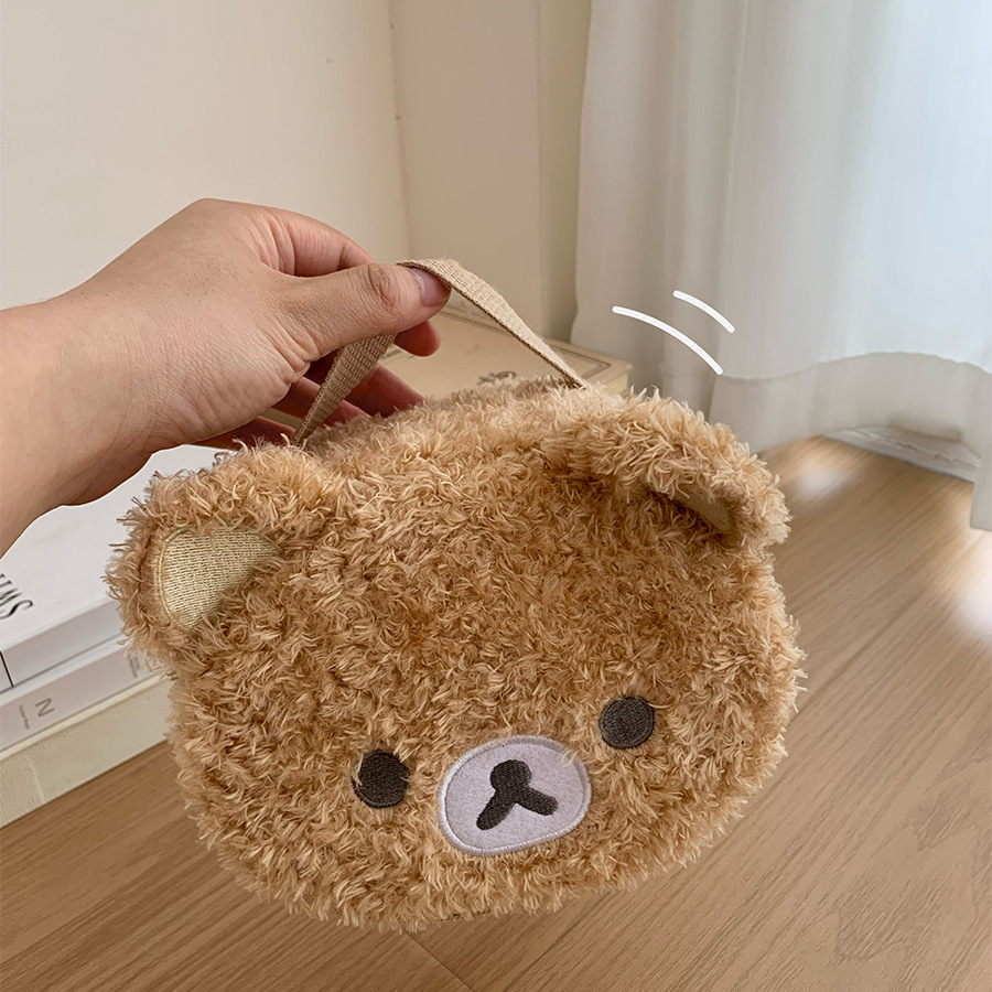 플러시 메이크업 케이스 애니메이션 릴렉스드 베어 화장품 - Women Bags Discount 리뷰 및 가격