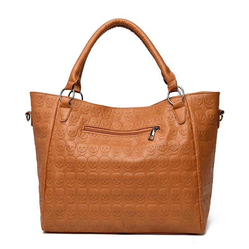 펑크 스컬 크로스바디 백 PU 가죽 스터드 장식 패션  - Women Bags Work 리뷰 및 가격