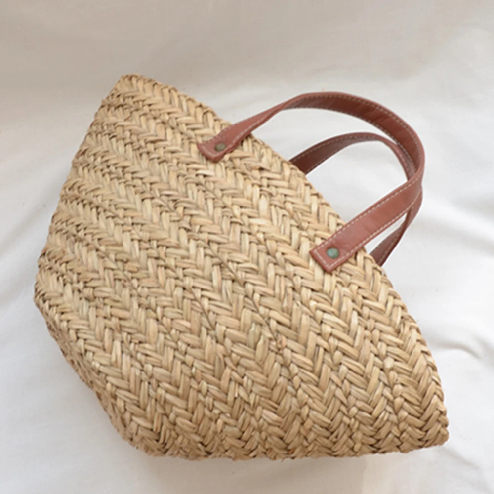 여성을위한 보헤미안 밀짚 등나무 가방 디자이너 짠 가방 - Woven Straw Bag 리뷰 및 가격