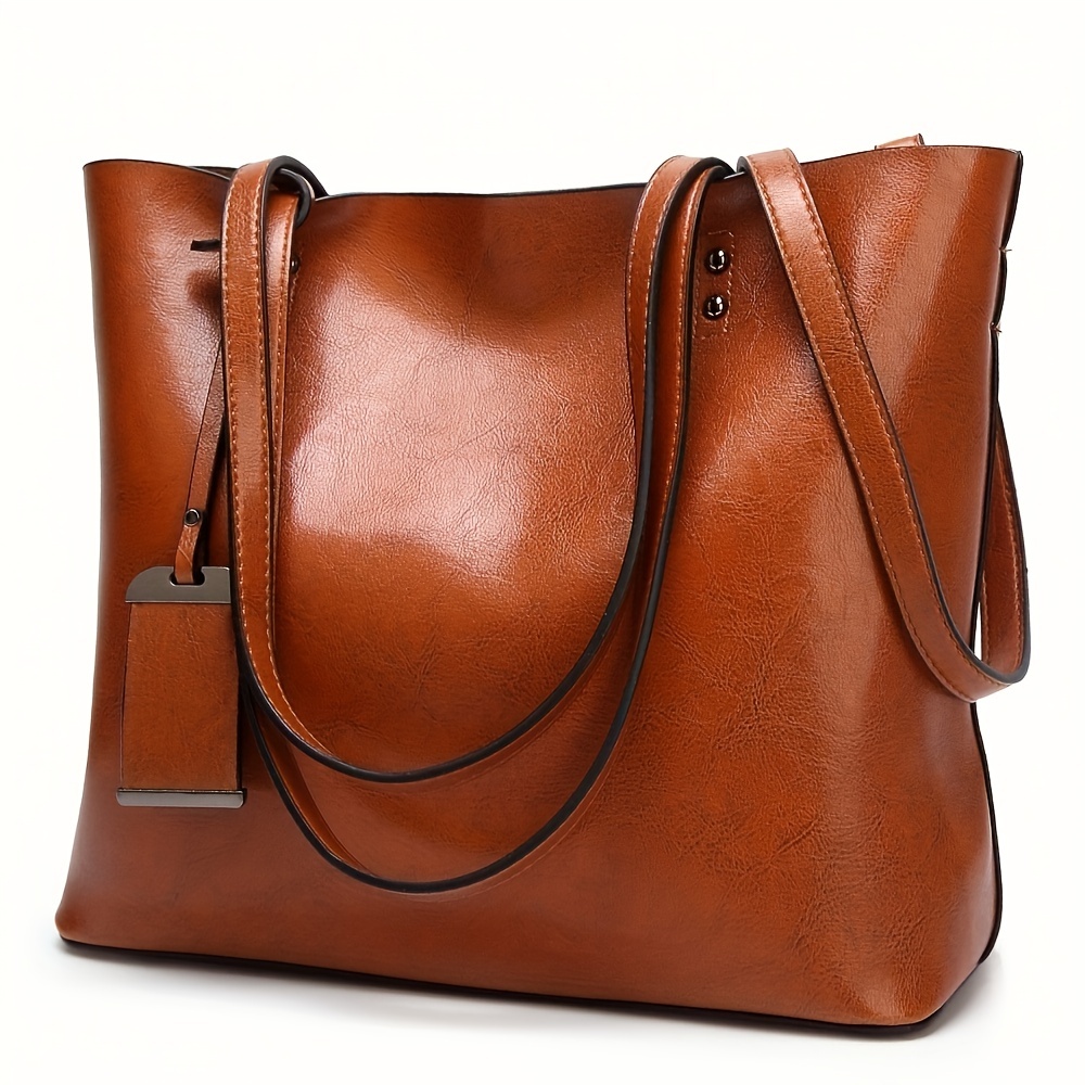 여성용 클래식 레트로 가죽 토트 핸드백 크로스 바디 백 - Women Bags Work 리뷰 및 가격
