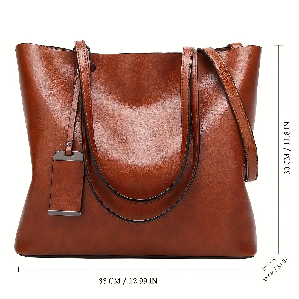 여성용 클래식 레트로 가죽 토트 핸드백 크로스 바디 백 - Women Bags Work 리뷰 및 가격