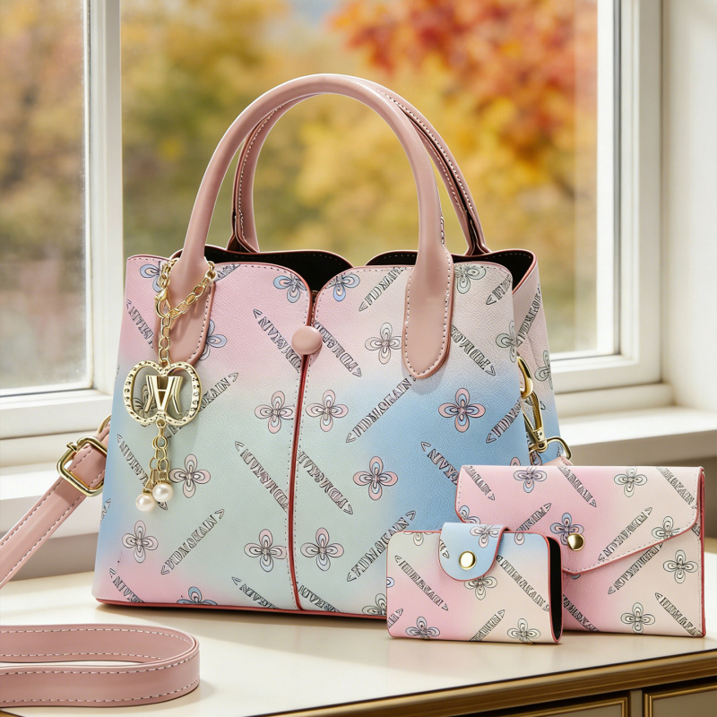 그라디언트 여성용 3종 세트 가방, 여성용 숄더백 및  - Women Bags For Gift 리뷰 및 가격